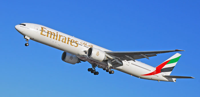 Emirates Airline plane
