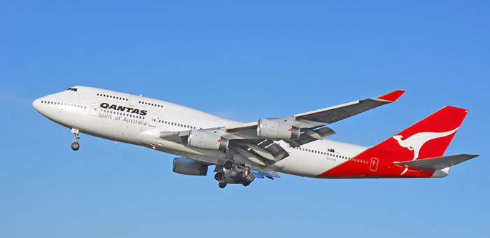 Qantas Airline plane