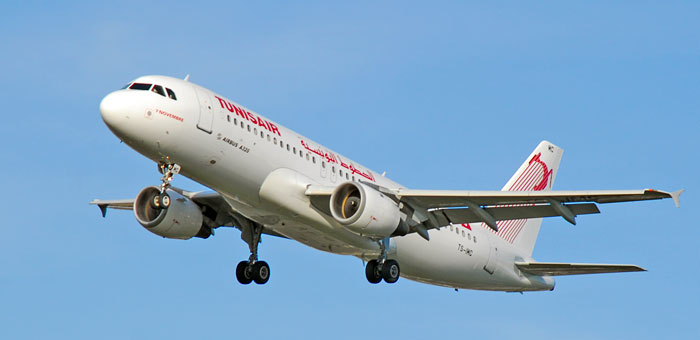 Tunisair plane