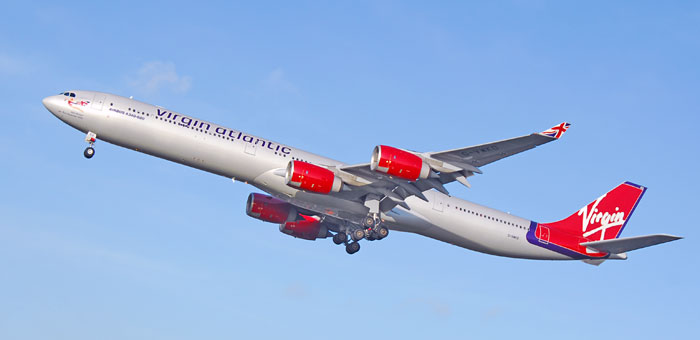Virgin Atlantic Airline plane